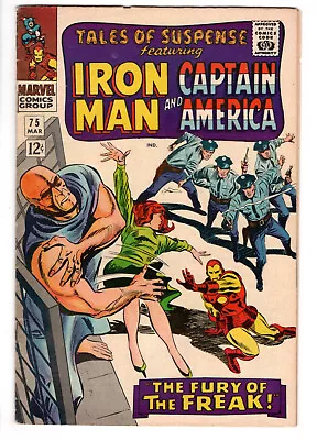 Buy Tales Of Suspense #75 (1966) - Grade 6.0 - 1st Appearance Of Sharon Carter! • 47.32£