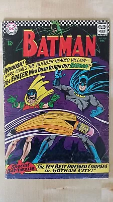 Buy BATMAN # 188   1st APP OF THE ERASER 1966.  • 14.99£