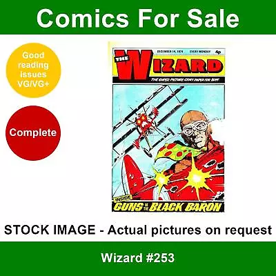 Buy Wizard #253 Comic 14 December 1974 VG/VG+ DC Thomson • 3.49£