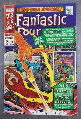 Buy Fantastic Four Annual #4 (Marvel 1966) FN/VFN 7.0 • 60£