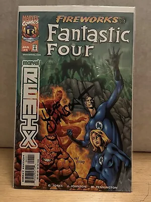 Buy FANTASTIC FOUR : REMIX #1 Marvel Comics 1999 Signed Jeff Johnson 48/1500 • 10£
