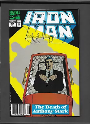 Buy Iron Man #284 | Rhodey As Iron Man | Origin Of War Machine | Newsstand Copy • 14.19£