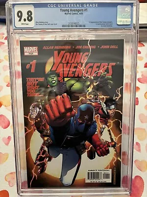 Buy YOUNG AVENGERS #1 (2005) CGC 9.8 KEY 1st KATE BISHOP WICCAN HULKLING IRON LAD • 237.08£