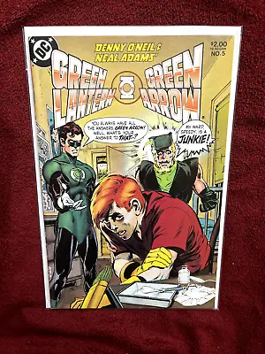 Buy Green Lantern Green Arrow #5 DC Comics 1983 Reprints #84 & #85 Speedy NM • 2.36£