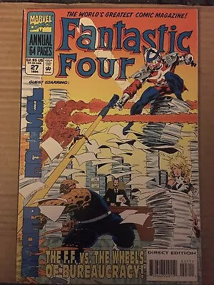 Buy FANTASTIC FOUR ANNUAL #27 - Multiple First Apps From The TVA - Loki Marvel MCU • 8.99£