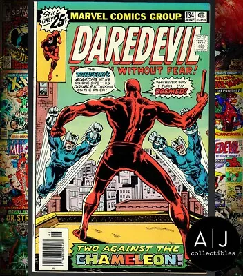 Buy Daredevil #134 VF/NM 9.0 1976 Marvel • 23.71£