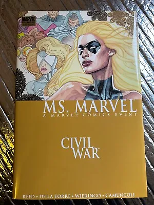 Buy Ms. Marvel: Civil War - Original 2007 First Printing Marvel Hardcover. 11 Pix • 8.99£