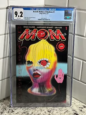 Buy M.O.M. Mother Of Madness 1:25 Variant 2021 White Pages CGC 9.2 • 39.98£