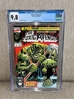 Buy Toxic Avenger 1 CGC 9.8 White Pages 1991 • 106.73£