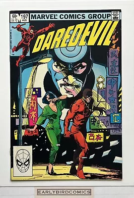 Buy Daredevil # 197 Marvel Comics (1983) 1st App. Yuriko Lady Deathstrike • 7.95£
