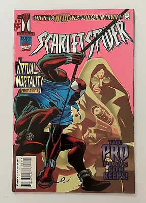 Buy Scarlet Spider #1. Nov 1995. Marvel. Vf. 1st App The Pro! John Romita Jr Cover! • 6.50£