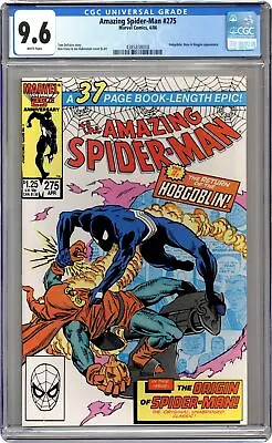 Buy Amazing Spider-Man #275 CGC 9.6 1986 4385838008 • 54.37£