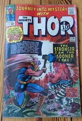 Buy Thor Journey Into Mystery #114 1st Absorbing Man Low Grade Marvel Key Cents  • 20£
