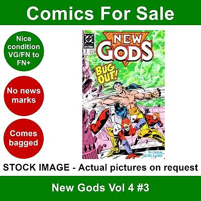 Buy DC New Gods Vol 4 #3 Comic - VG/FN+ 01 April 1989 • 3.99£
