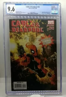 Buy Cable & Deadpool 50 CGC 9.6 Marvel Comics 2008 • 119.93£