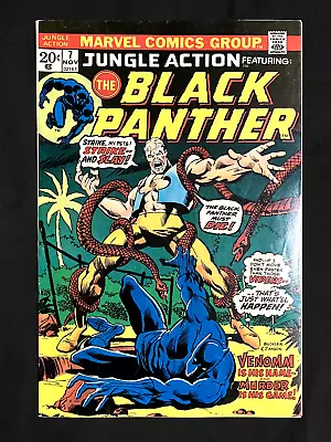 Buy Jungle Action #7 Marvel Comics Nov 1973 1st Appear Venomm 2nd Appear Killmonger • 10.46£