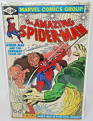 Buy Amazing Spider-man #217 Hydro-man & Sandman Appearances *1981* 9.0 • 23.70£