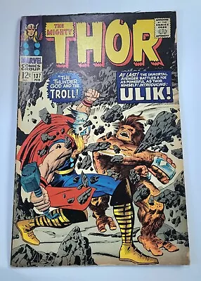 Buy Thor #137 (1967) - Grade 5.0 - 1st Appearance Of Ulik Of The Rock Trolls! • 41.90£