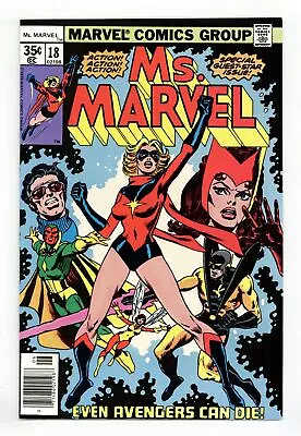 Buy Ms. Marvel #18 VF 8.0 1978 1st Full App. Mystique • 158.36£