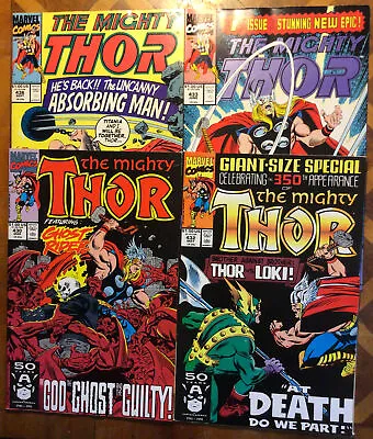 Buy Thor.#430. #432. #433. #436. 1991. Marvel Comics. • 12£