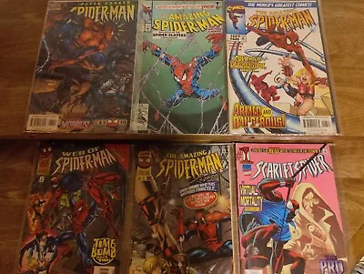 Buy Amazing Spider-Man 373,424,426,Web Spdrman 128,Peter Parker 77, Scarlet 1 • 12.16£