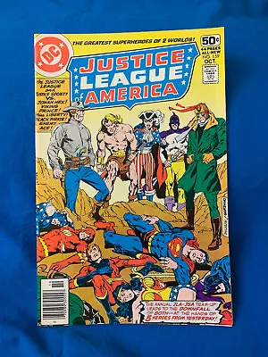 Buy JUSTICE LEAGUE OF AMERICA  #159 /  Crisis From Yesterday  / 1978 • 17.41£