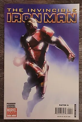 Buy Invincible Iron Man 4 Variant First Print 2008 Matt Fraction Salvador Larroca . • 3.15£
