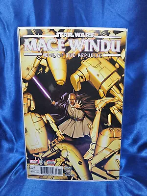 Buy Star Wars Mace Windu Jedi Of The Republic 1 2015 Comic VF+ • 3.15£