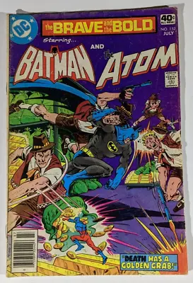 Buy The Brave And The Bold #152 Death Has A Golden Grab Batman & The Atom • 1.59£