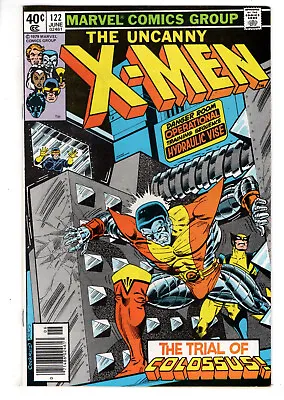 Buy Uncanny X-men #122 (1979) - Grade 7.5 - 1st App Mastermind Wyngarde - Newsstand! • 55.19£