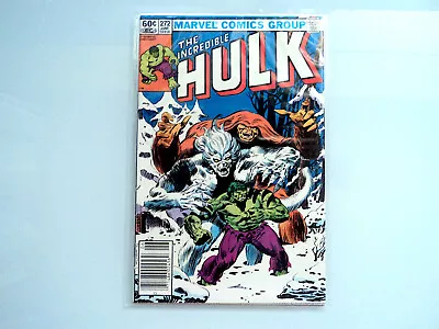 Buy INCREDIBLE HULK #272! 3rd APPEARANCE OF ROCKET RACCOON!! (1982, VF CONDITION) • 24.13£