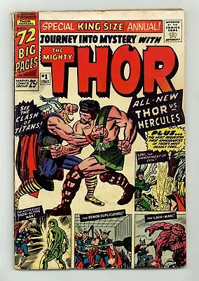 Buy Thor Journey Into Mystery #1 GD+ 2.5 1965 1st App. Hercules • 151.22£
