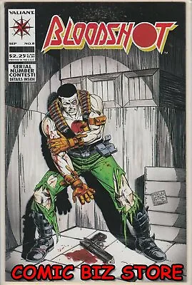 Buy Bloodshot #8 (1993) 1st Printing Bagged & Boarded Valiant • 3.50£