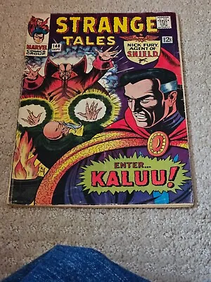 Buy Strange Tales #148 1966, Silver Age Marvel Nick Fury, Doctor Strange Comic • 7.11£