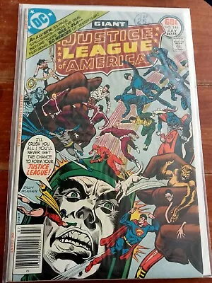 Buy Justice League Of America #144 July 1977 (VF-) Bronze Age Giant Size • 5.50£