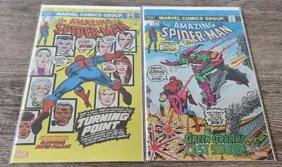 Buy Amazing Spider-Man #121, 122- Foil Covers - Facsimile - Marvel Comics Lot • 23.72£