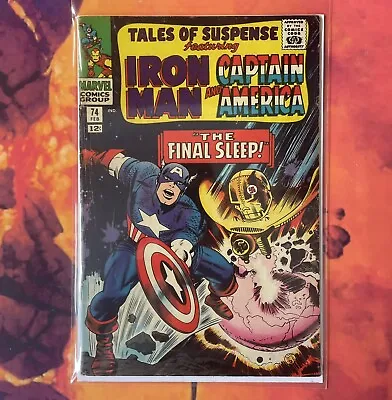 Buy Tales Of Suspense  #74 FN  Iron Man & Captain America ( Feb. 1966 ) • 19.99£