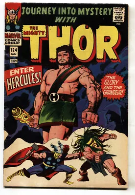 Buy Journey Into Mystery #124 1966 Mighty Thor-hercules-silver Age Vg • 65.96£