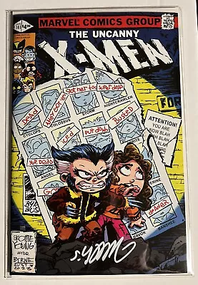 Buy ✍️ Uncanny X-Men #141 Skottie Young Exclusive Facsimile Variant Signed W/COA NM • 65£