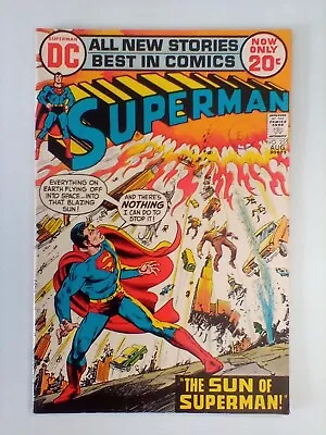 Buy Superman #255 - Cary Bates Scripts & Curt Swan Art (The Sun Of Superman. 1972🔥) • 4.99£