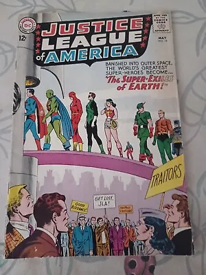 Buy DC Comics Justice League Of America Grade 6#19 May 1963 VG • 35£
