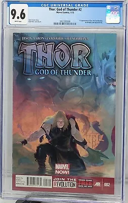 Buy Thor God Of Thunder #2 1st App Gorr The God Butcher CGC 9.6 New Comic • 99.99£