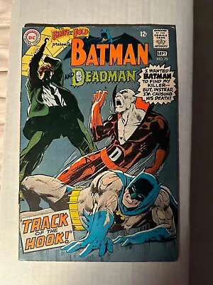 Buy The Brave And The Bold #79  Comic Book  Adams Cover Art, Early Deadman App • 14.24£