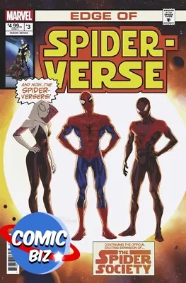 Buy Edge Of Spider-verse #3 (2024) 1st Printing *homage Variant Cover* Marvel • 5.15£