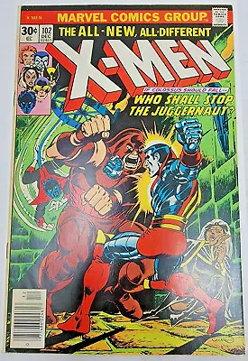 Buy X-men #102 Storm Origin Revealed Juggernaut Appearance *1976* 8.0  *2 • 141.52£