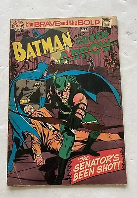 Buy BRAVE AND THE BOLD #85 Batman & Green Arrow 1st “New Look” Costume NEAL ADAMS ! • 22.08£