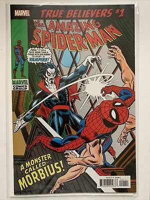 Buy True Believers Amazing Spiderman 101 2019 Reprint Facsimile - Uk • 11.95£