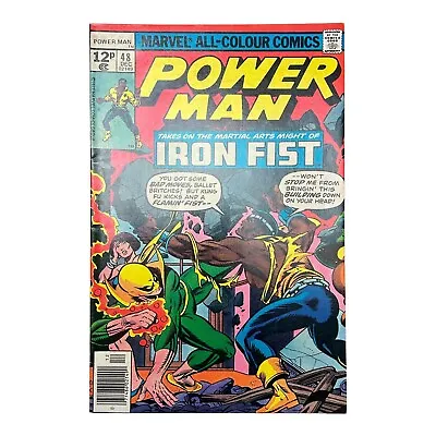 Buy Power Man #48 MARVEL 1977 / Key Comic (6.0 - 7.5 Grade) • 13.36£