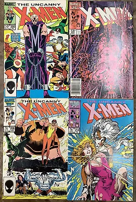 Buy The Uncanny X-Men #200 #205 #206 #214 Marvel 1986/87 Comic Books • 15.98£