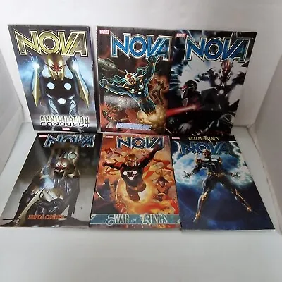 Buy Marvel Nova Paperback Vol 1, 2, 3, 4, 5, 6 Lot TPB • 80£